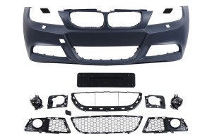 Voorbumper |  BMW 3 serie sedan touring E90 E91 LCI  2008-2011 | ABS Kunststof | mistlamp voorbereiding | met PDC