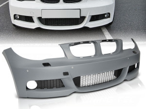 Voorbumper | BMW 1-serie E81 E82 E87 E88 | voor M-pakket | ABS Kunststof | KLS + mistlampvoorbereiding met pdc
