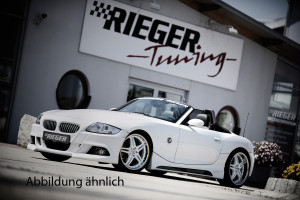 Rieger voorbumper | Z4 (E85): 01.06-03.09 (vanaf Facelift) - Roadster, Coupé | stuk ongespoten abs | Rieger Tuning