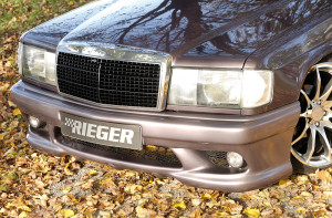Rieger voorbumper | 190-Serie (W201) - Sedan | stuk ongespoten abs | Rieger Tuning