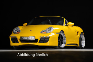 Rieger voorbumper | Boxster (986): 09.96-10.04    911 (Type 996): 09.97-09.01 | stuk ongespoten abs | Rieger Tuning