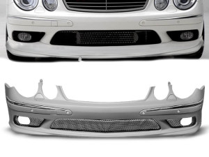 Voorbumper | geschikt voor Mercedes-Benz | E-klasse 02-06 4d sed. / E-klasse Combi 03-06 5d sta. | W211 | AMG-Look | m KLS | m ML | m PDC | 03