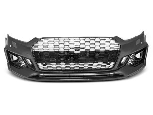 Voorbumper | geschikt voor Audi | A5 Cabriolet 17-20 2d cab. / A5 Coupé 16-20 2d cou. / A5 Sportback 17-20 5d hat. | RS5-style | m PDC | zwart | 01