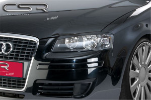 Koplampspoilers geschikt voor Audi A3 8PA Hatchback 5d tot 09/2004 ABS