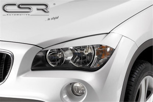 Koplampspoilers BMW X1. E84 Hatchback 2009- ABS