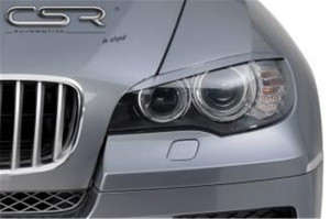 Koplampspoilers BMW X6 2008- ABS