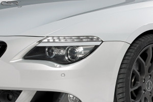 Koplampspoilers geschikt voor BMW 6-serie E63/E64 2003-2010 | ABS