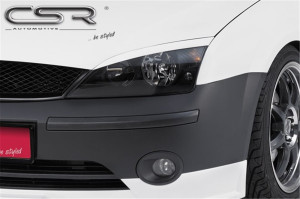 Koplampspoilers geschikt voor Ford Mondeo MK3 2000-2007 ABS