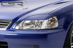 Koplampspoilers geschikt voor Honda Civic 6 hatchback/sedan 1999-2001 ABS