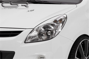 Koplampspoilers voor Hyundai I20 2008-2012 ABS