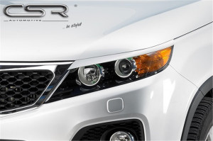 Koplampspoilers geschikt voor Kia Sorento alle vanaf 2009 ABS