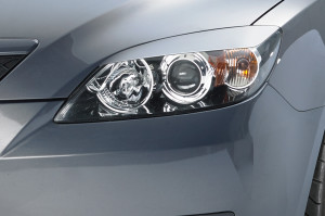 Koplampspoilers geschikt voor Mazda 3 (alle modellen) 2003-2009 ABS