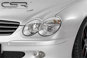 Koplampspoilers voor Mercedes SL-Klasse R230 2001-2008 ABS