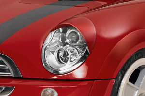 Koplampspoilers geschikt voor Mini R50/R52/R53 2004-2006 (R52 vanaf 2008-)