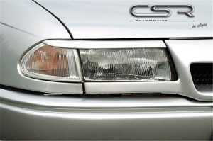 Koplampspoilers geschikt voor Opel  Astra F alle  1994-1998 ABS