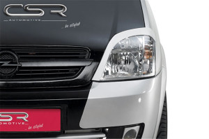 Koplampspoilers Opel  Meriva A tot Facelift 2003-2006 ABS