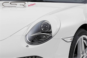 Koplampspoilers geschikt voor Porsche 911/991 Coupe / Cabrio 2011- | Open | ABS