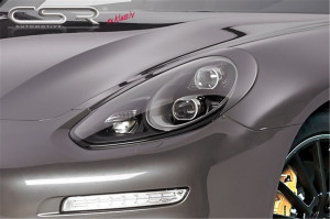 Koplampspoilers geschikt voor Porsche Panamera 2013- | ABS