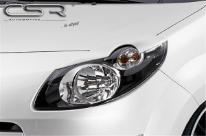 Koplampspoilers Renault Twingo 2007-2012 | ABS