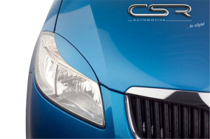 Koplampspoilers geschikt voor Skoda Praktik Hatchback tot 2007 ABS