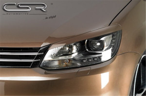 Koplampspoilers geschikt voor VW Touran GP2 alle vanaf 2010 ABS