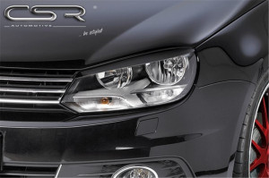 Koplampspoilers geschikt voor VW  Eos cabrio 07/2010 ABS