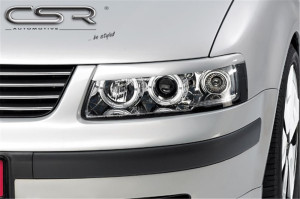Koplampspoilers geschikt voor VW  Passat 3B Limousine. Variant 1996-2000 A