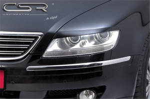 Koplampspoilers geschikt voor VW Phaeton 2002-2010 ABS