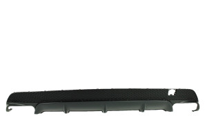 Achterbumper diffuser | Mercedes CLA-klasse C117/X117 | Uitlaatuitsparingen links en rechts | Alleen passend voor AMG bumpers