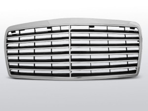 Grille | Avantgarde type | Mercedes E-Klasse W124 1993-1995 | ABS Kunststof | chroom