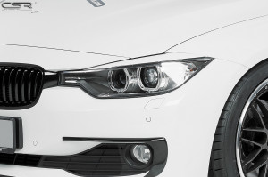 Koplampspoilers | geschikt voor BMW 3er F30 F31 F34 Limousine, Touring, Gran Turismo 10/2011-7/2015 | ABS