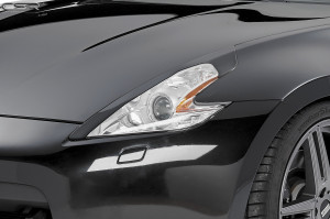 Koplampspoilers | geschikt voor Nissan  370Z alle vanaf 2008 | ABS