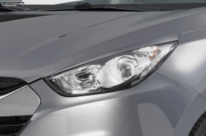 Koplampspoilers CSR-Automotive geschikt voor Hyundai ix35 10-13 5d suv / ix35 13-15 5d suv / ix35 FCEV 15-18 5d suv | Ongespoten | ABS Kunststof