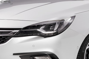 Koplampspoilers | geschikt voor Opel Astra K alle vanaf 2015 | ABS