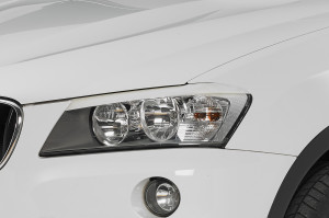 Koplampspoilers | geschikt voor BMW X3 F25 alle 11/2010-05/2014 | ABS