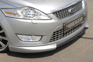 Rieger frontspoiler SG-Design | Mondeo (BA7): 03.07-09.10 (tot Facelift) - Turnier, Sedan, Hatchback | stuk ongespoten abs | Rieger Tuning