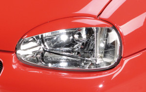 Kamei koplampspoilers | Corsa B: 02.93-09.96 (tot model 97), 11.96- (vanaf model 97) - 3-drs., 5-drs. | set ongespoten abs | Rieger Tuning