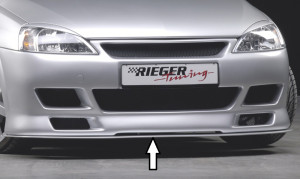 Rieger spoilerzwaard | Corsa C: 09.00-05.03 (tot Facelift), 06.03- (vanaf Facelift) - 3-drs., 5-drs. | stuk ongespoten abs | Rieger Tuning