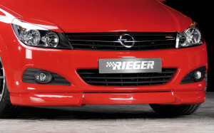 Rieger frontspoiler | Astra H GTC - 3-drs.    Astra H Twin-Top: 09.05- - Cabrio | stuk ongespoten abs | Rieger Tuning