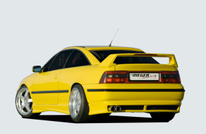 Rieger achteraanzetstuk Breedbouw I | Calibra (A): 03.90- - 3-drs. | stuk ongespoten abs | Rieger Tuning