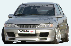 Rieger voorbumper | Vectra B - Sedan, Hatchback, Stationwagon | stuk ongespoten abs | Rieger Tuning