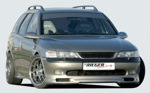 Rieger frontspoiler | Vectra B - Sedan, Hatchback, Stationwagon | stuk ongespoten abs | Rieger Tuning