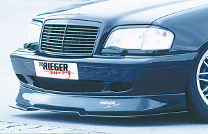 Rieger frontspoiler | C-Klasse (W202) - Sedan, T-model | stuk ongespoten abs | Rieger Tuning
