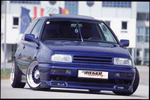 Rieger frontspoiler | Vento | stuk ongespoten abs | Rieger Tuning