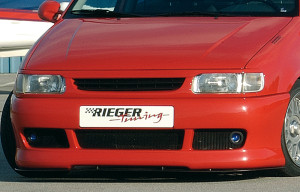 Rieger voorbumper | Polo 4 (6N): 10.94-01 - 3-drs., 5-drs. | stuk ongespoten abs | Rieger Tuning