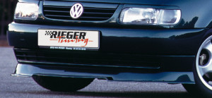 Rieger frontspoiler RT01 | Polo 4 (6N): 10.94-01 - 3-drs., 5-drs. | stuk ongespoten abs | Rieger Tuning