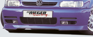 Rieger frontspoiler RT01 | Polo 4 (6N): 10.94-01 - 3-drs., 5-drs. | stuk ongespoten abs | Rieger Tuning