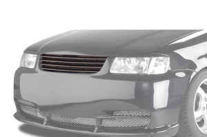 Grill | geschikt voor Volkswagen | Polo 99-01 3d hat. / Polo 99-01 5d hat. / Polo Variant 00-01 5d sta. | zwart ABS Kunststof