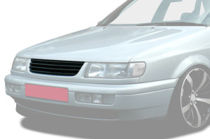 Grill | geschikt voor Volkswagen | Passat 93-96 4d sed. / Passat Variant 93-97 5d sta. | zwart ABS Kunststof