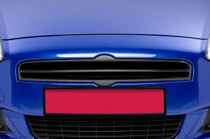 Grill | Fiat | Bravo 07-10 5d hat. / Bravo 10-15 5d hat. | zwart Fiberflex